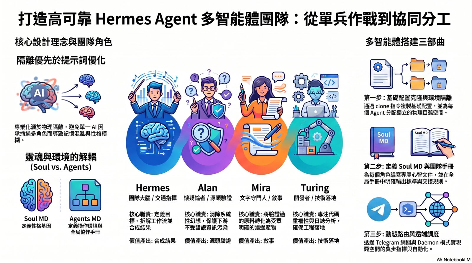 Hermes Agent 多智能體團隊架構